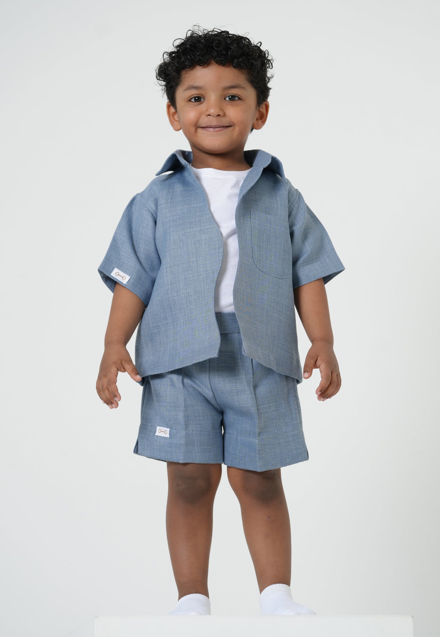 Zigzag Elegance Blue Set