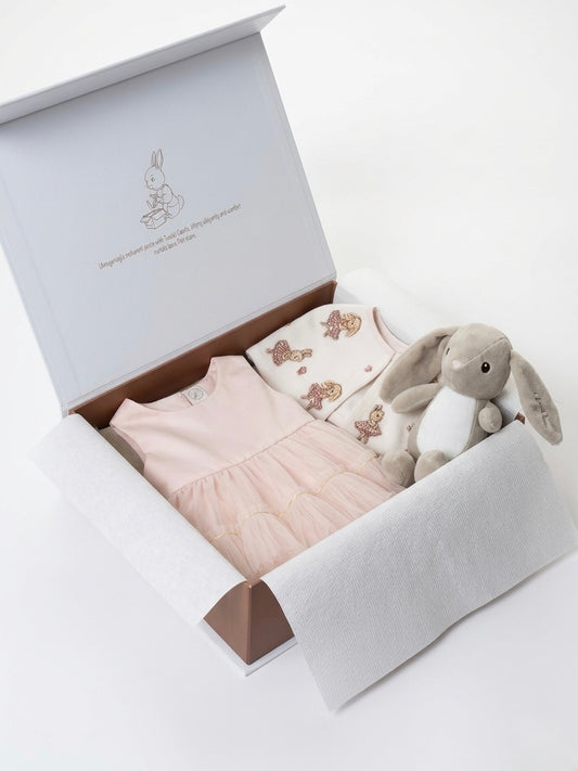 Asia Bunny Luxury Dress & Cape Set