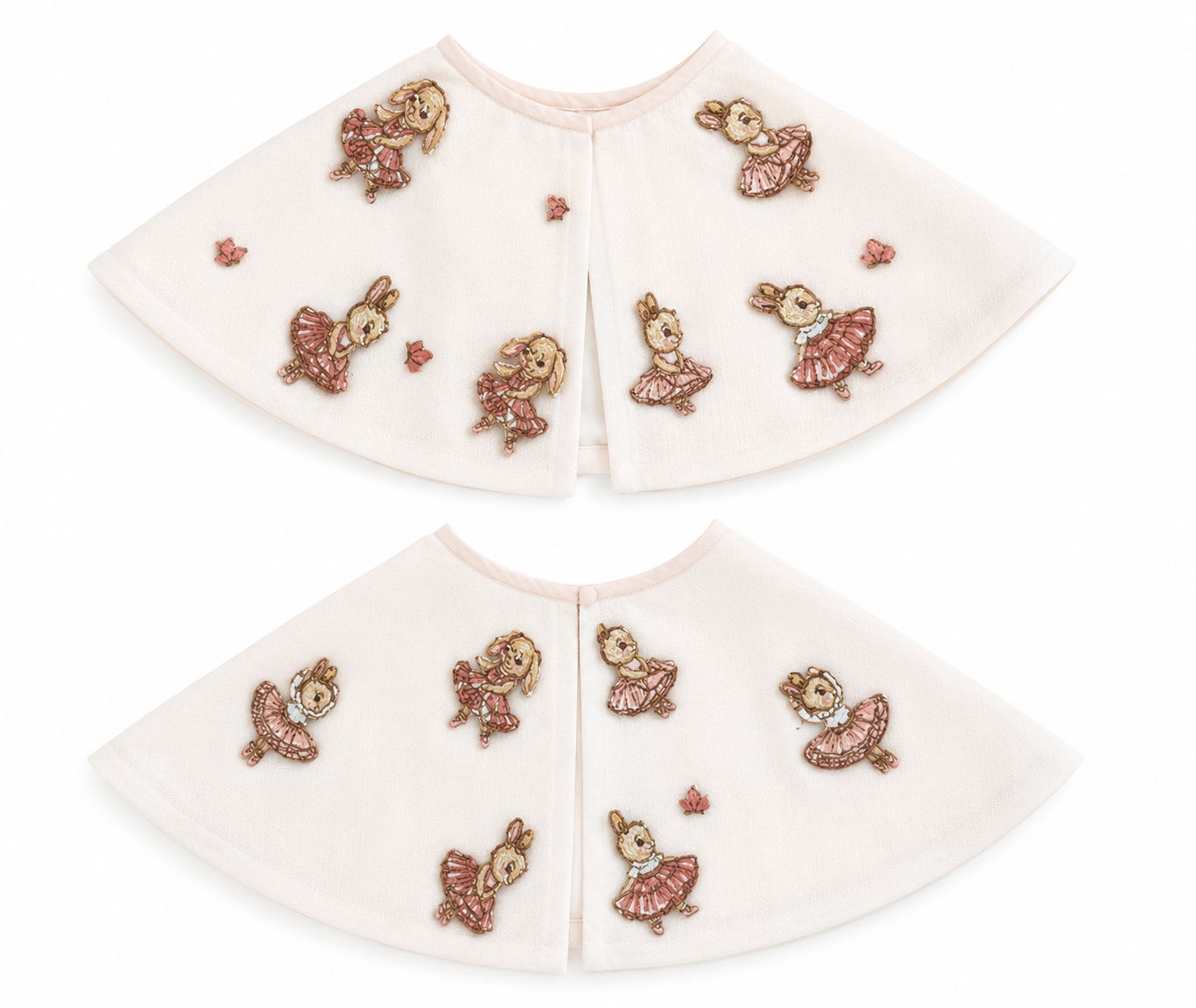 Asia Bunny Luxury Dress & Cape Set
